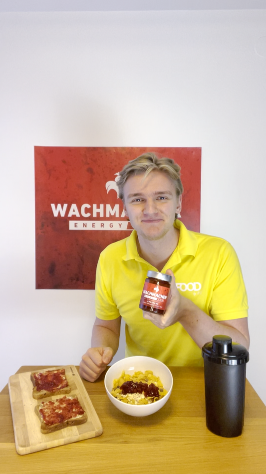 Universelle Anwendbarkeit des Wachmachers Energy Jam