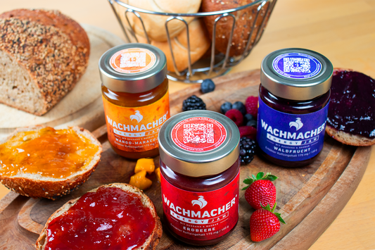 Wachmacher Energy Jam: Der erste Fruchtaufstrich mit Guarana-Koffein